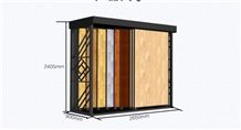 Sample Board Display Stand Racks Tile Slate Displays Countertops Stand Racks Ganite-Tiles Racks
