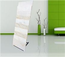 Sample Board Tile Stone Display Racks Waterfall Tile Display Racks Wing Stone Stands Racks for Granite Marble Quartz Mosaic Limestone Building Materials
