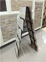 Stone Sample Display Racks Ganite-Tiles Stand Racks Crema-Marfil Displays Limestone Stands Laminate Flooring Display Stands Granite Display Stands