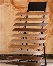 White-Marble Display Stands Sandstone Exhibition Racks Limestone Racks Tile Exhibition Displays Racks Metal Racks Brazil-Granite Display Stands
