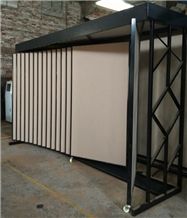 White-Onyx Tile Displays Sample Board Display Stand Racks Slate Display Racks Mosaic Stand Racks