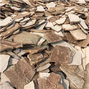 Brown Color Slate Stone ,Seal Stone, Wall Covering, Stone Factory, Made in China