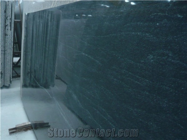 American Jet Mist Granite Polished Slabs & Tiles