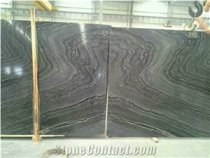 Anqitue Wooden Black Forest Marble, Wooden Marble Slabs
