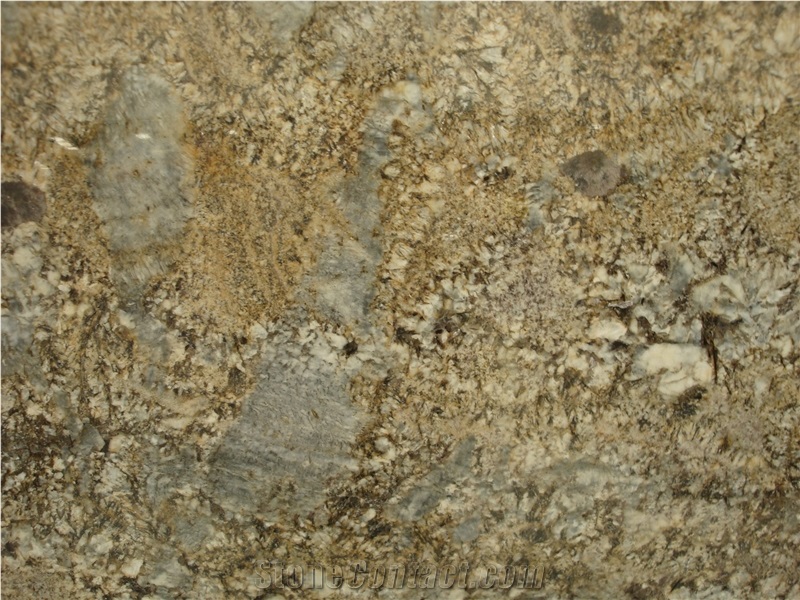 Araras Gold Granite Slab/ Araras Golden Granite/Arara Gold/Brasil Yellow Granite/Polished, Sawn Cut, Sanded, Rockfaced/Brazil/For Floor Applications