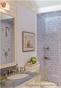 Azul Macauba Bath Tops,Azul De Macauba,Azzurro Macaubas/Blue/Brazil/Polished/Vanity Tops, Backsplash,Bathroom Worktops