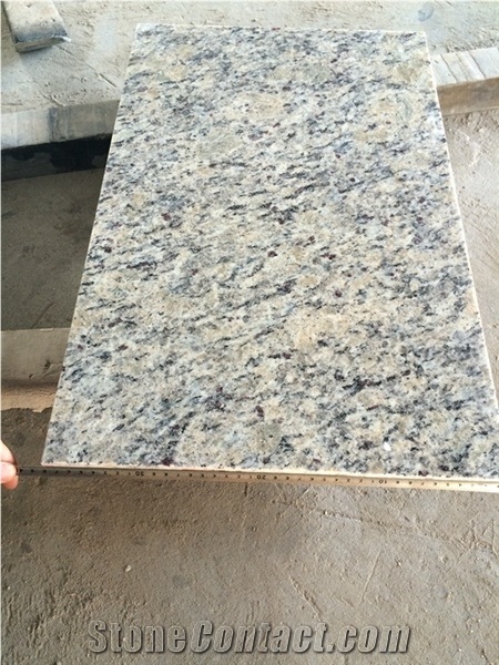 Brazil Yellow Granite Giallo Santa Cecilta Cut to Size Tiles
