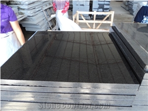 China Popular Cheap G654 Padang Black Polished Granite Stairs, Steps for Floor, with Anti Slip Beveled Edge, Staircase, Riser, Treads, Natural Building Stone Decoration for Home, Hotel, Villa Project