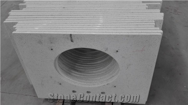 China White Artifical Quartz Stone Bath Countertop,Chinese Manmade Stone,Bulding Products