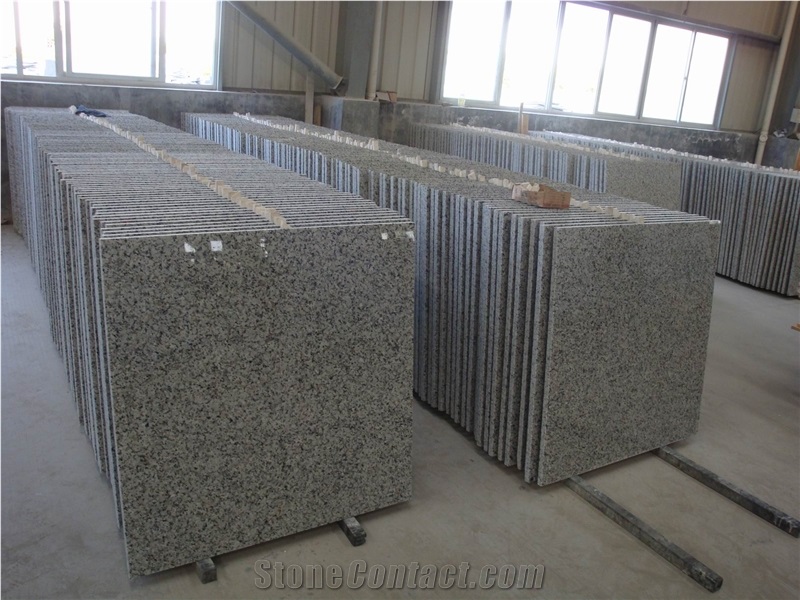 Chinese Big Flower White Granite Stone G439 Granite Slabs & Tiles for Floor Covering and Wall Cladding for Sale