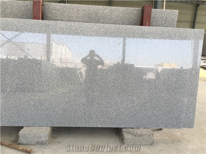 Chinese White & Grey Granite G603, Jinjiang 603, Hubei Macheng 603, Gangsaw Slabs Polished Tiles Stripe, G603 Tiles