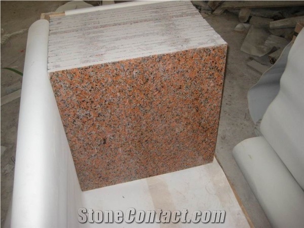 G562 Granite Stairs & Steps, Cenxi Red Granite