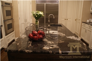 Matrix Titanium Kitchen Tops,Cosmic Black Titanium,Titanium Mc Granite,Kitchen Worktops,Backsplash