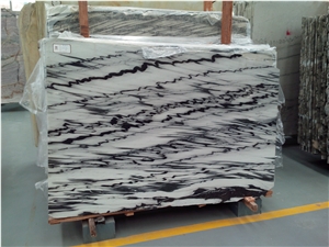 Panda White Marble/China Panda White Marble Tiles & Slabs & Table Tops, Marble Wall/Floor Covering Tiles