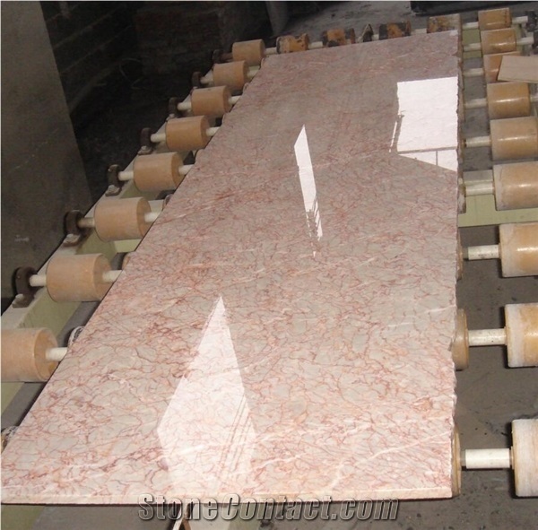 Red Cream Marble, China Natrual Stone,Slabs and Tiles Polished for Wall Cladding, Floor Paving,Vanity Top, Bathroom Top ,A Grade and High Polished Degree, Own Factory, Natural Stone for Hotel Use