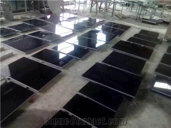 Shanxi Black Granite Tile,Shanxi Black Granite,China Black Granite,Galaxy Black Granite Polished Slabs and Tiles