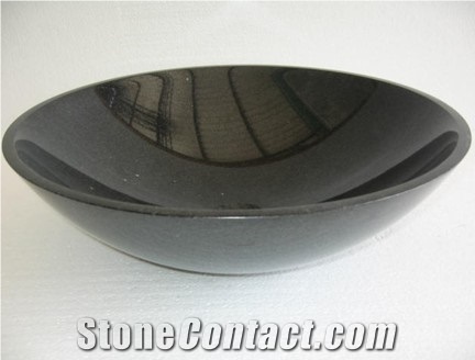 Shanxi Black Granite Vessel Sink,Basin