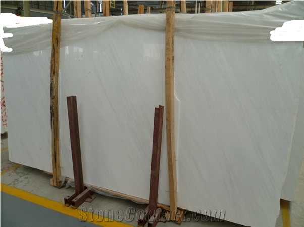 Ariston Marble, White Marble from Greece,Suit for Slabs and Tiles, Wall Covering Tiles, Floor Covering Tiles, Polished, Honed, Cut-To-Size