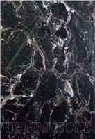 Black Rose Marble, Black Marble with Grain, Suit for Tiles, Slabs, Wall Covering Tiles, Floor Covering Tiles, Polished, Honed, Cut-To-Size