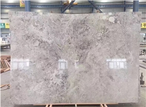 Glan Grey Marble Slab & Tiles - Polished For Interior Floor