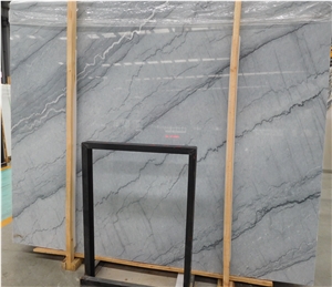 Natural Bruce Grey Marble Slab Tiles Wall Floor Decoration