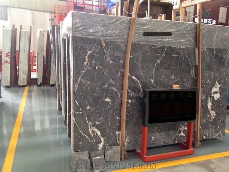New Grey Marble, Grey Vein Marble,Castiglioncello Grey Marble, New Luxury Marble, Good Quality, Best Price,Polished Slabs&Tiles,For Wall and Floor Covering,Building Stone Material