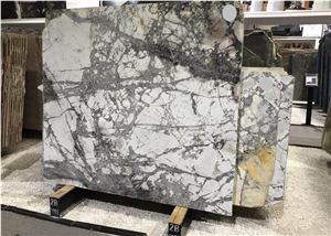 New White with Grey Marble, Snow White Marble, Branch Snow Marble, Slabs,Tiles,Countertops, for Exterior and Interior Decoration, Floor, Wall and Pool Covering, Polished, Honed,Swan Cut