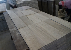 Perlino Bianco Marble, Wood White Marble, Thin Tiles, Suit for Wall Covering Tiles,Floor Covering, Polished, Honed, Cut-To-Size
