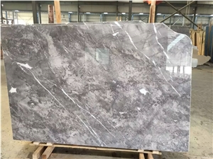 Polished Fantasy Grey Marble Tiles Slabs