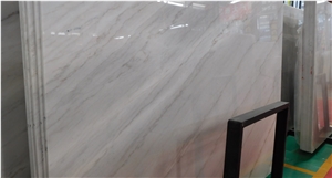 Polished Guangxi White Marble Slab For Wall & Floor Tiles