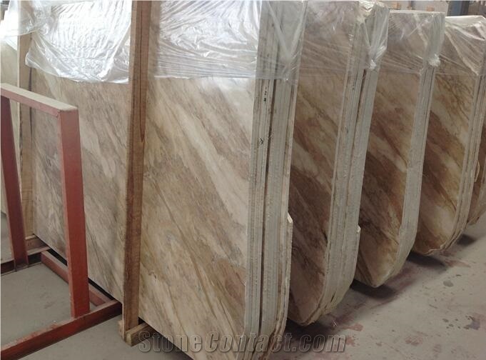 Volakas Gold Marble, Yellow Marble, Gold Marble, Uncommon, Suit for Slabs, Tiles, Wall Covering Tiles, Floor Covering Tiles, Marble Skirting, Polished,Polished Cut-To-Size