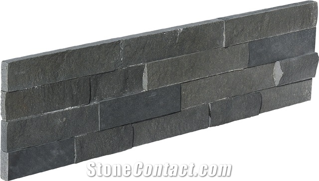 China Lava,Basalt Split and Polished Ledge Stone ,Stone Veneer Panel, Wall Cladding, Stone Wall Decor