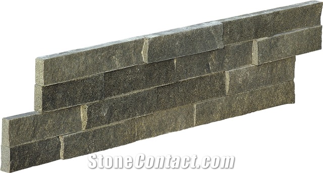 China Lava,Basalt Split Face Z Shape Ledge Stone ,Stone Veneer Panel ,Wall Cladding , Stone Wall Decor , Exposed Wall Stone