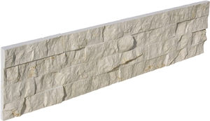 Italy Botticino Semi Classico Marble Splitted Ledge Stone Panel , Culture Stone ,Stone Veneer Panel, Wall Cladding , Stone Wall Decor , Exposed Wall Stone