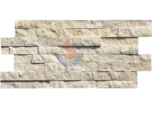 Jura Beige Limestone Split Face Z Shape Ledge Stone Panel,Culture Stone, Stone Veneer ,Wall Cladding ,Stone Wall Decor ,Exposed Wall Stone