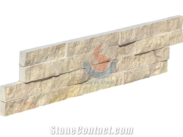 Jura Beige Limestone Split Face Z Shape Ledge Stone Panel,Culture Stone, Stone Veneer ,Wall Cladding ,Stone Wall Decor ,Exposed Wall Stone