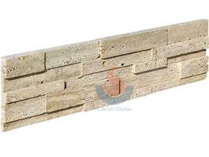 Travertine,Italy Roma Travertine Machine Cutting Face Ledge Stone Panel, Culture Stone,Stone Veneer, Wall Cladding, Stone Wall Decor, Exposed Wall Stone