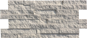 White Limestone,Limra/Lymra White Limestone Splitted Z Shape Culture Stone,Ledge Stone,Wall Cladding Panel,Stacked Stone Veneer( Corner Stone, Brick Stacked Stone),Exposed Wall Stone