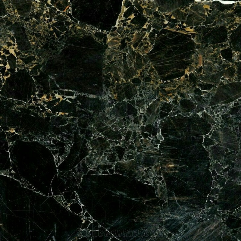 Black and Gold Marble, Golden Black Marble, Iran Marshal Marble