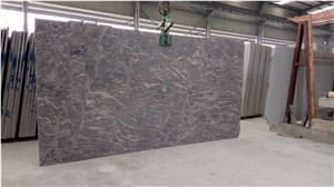 China Silver Juparana Polished Granite Slabs