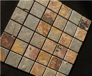 Mosaic Slate Stone Tile Sheets