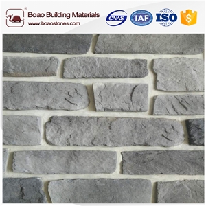 Artificial Concrete Cement Stone Rock Face Wall Panel for Sale