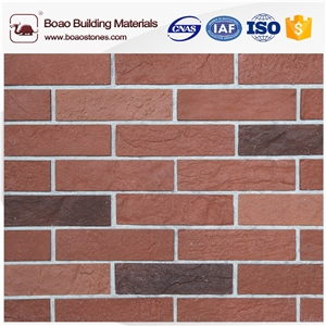 High Quality Factory Supply Exterior Cement Brick Wall Facing Tiles