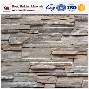 Light Weight Exterior Faux Wall Cladding Stone for House Decoration