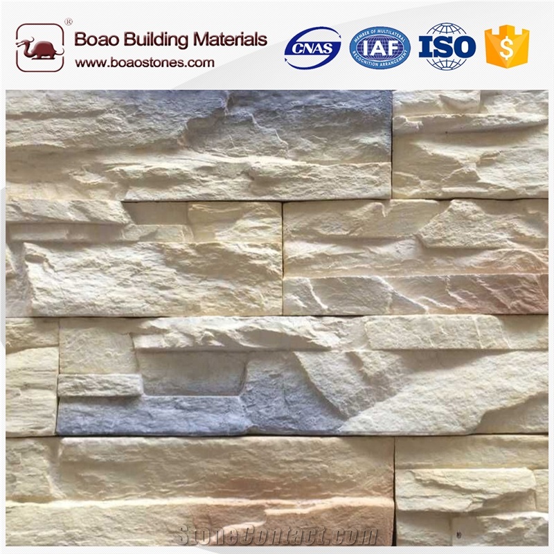 Outdoor Wall Decorative Faux Stone Wall Panel for Villa House