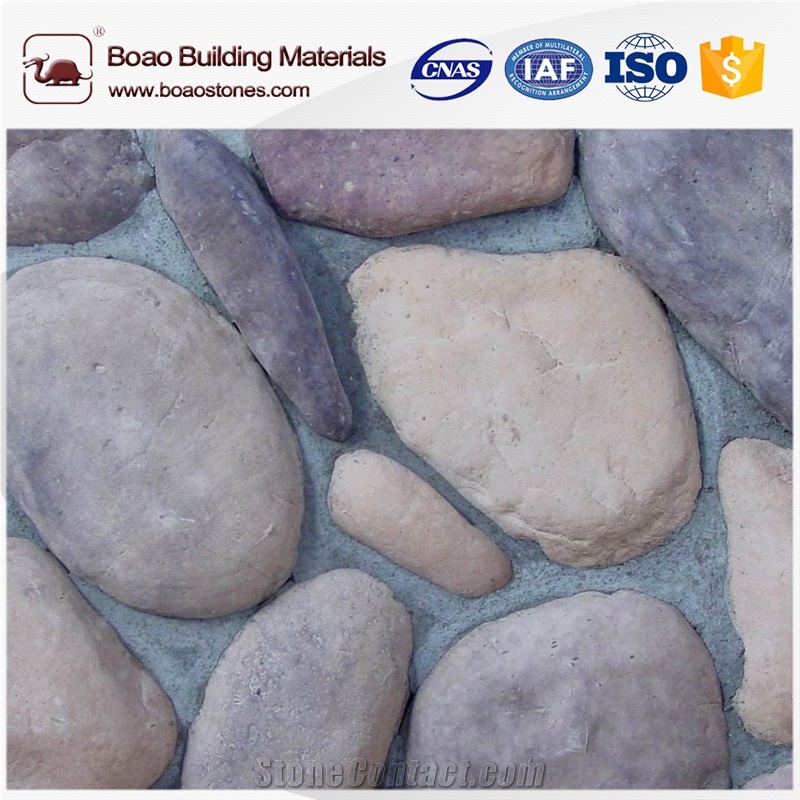 Pebble Stones Small Cobble River Rock Stones Wall Cladding From China Stonecontact Com