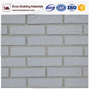 Wholesale Factory Price Fire Retardant Materials White Artificial Brick