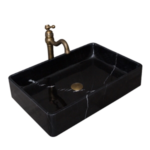China Black Marquina Marble Square Basins,Natural Stone Wash Bowls,High Polished with Hand Made,Kitchen Sinks,Bathroom Sinks, Counter Top Sinks and Vanity Top Sinks, Own Factoy with Ce Sgs