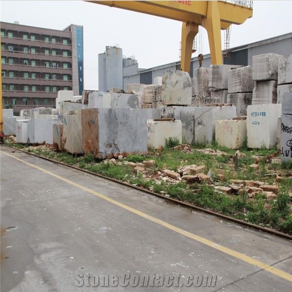China White Onicciato Guizhou White Marble Slab For Flooring