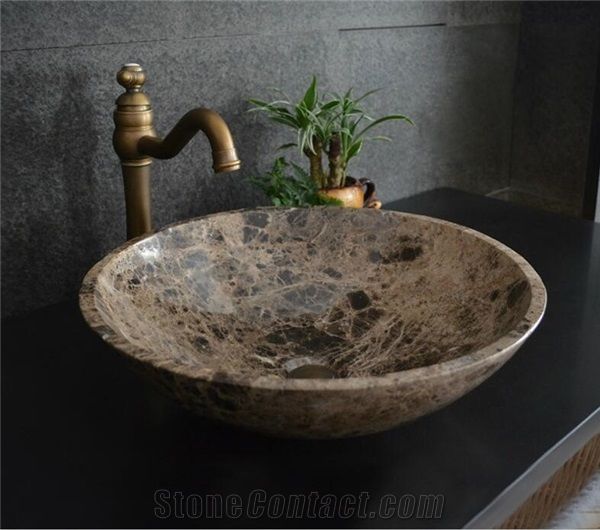 Stone Bathroom Sink Bowls Everything Bathroom